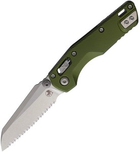 MCT210M12FLOD Microtech Standard Issue MSI Mini Ram-Lok Pocket Knife OD Green